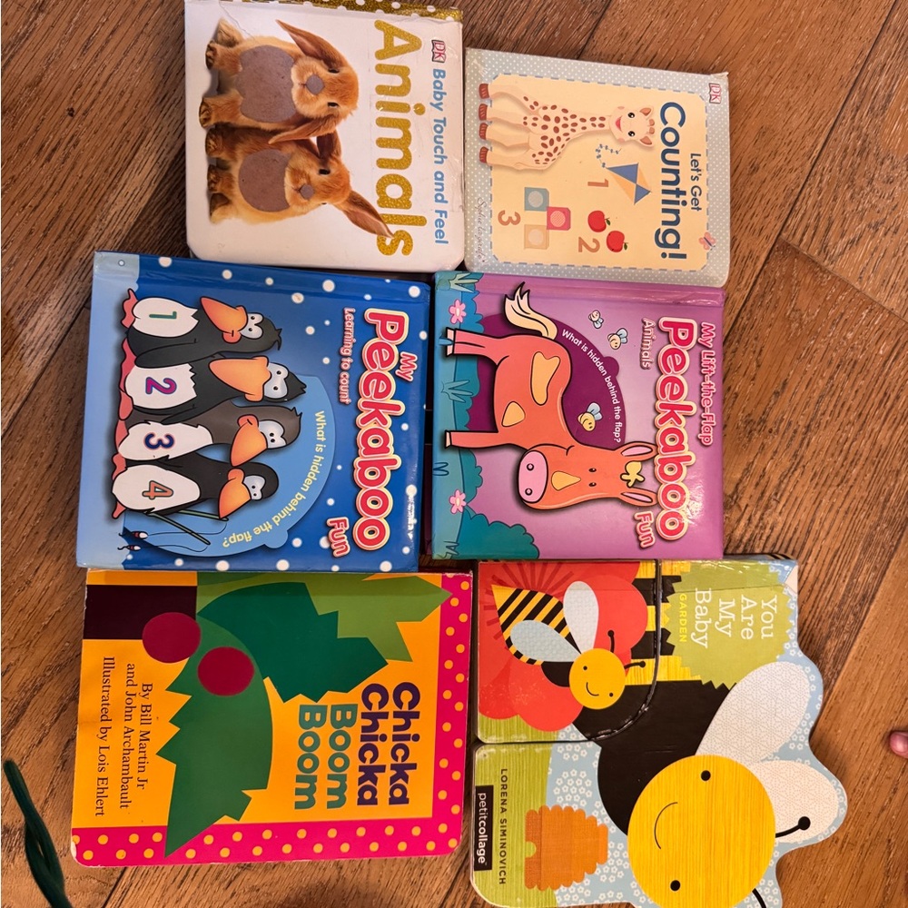 UsedColorful Children's Board Book Set